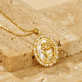 Shiny Tulip Necklace