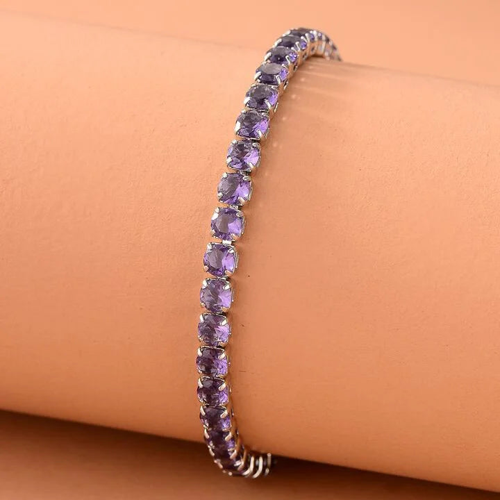 Tennis Bracelet Light Purple