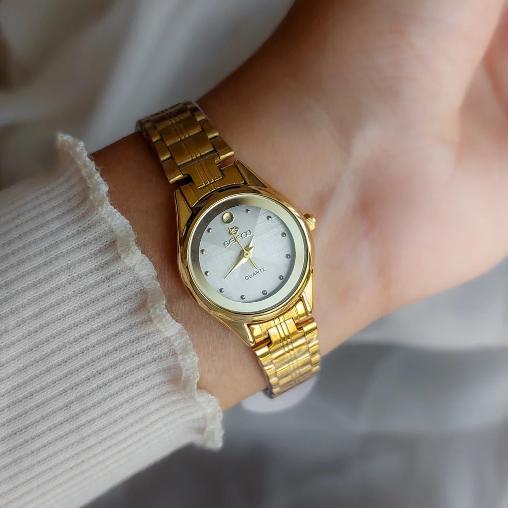 Seifco Watch Circle Silver x Gold