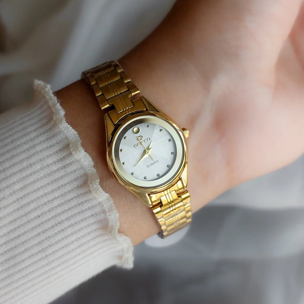 Seifco Watch Circle Silver x Gold