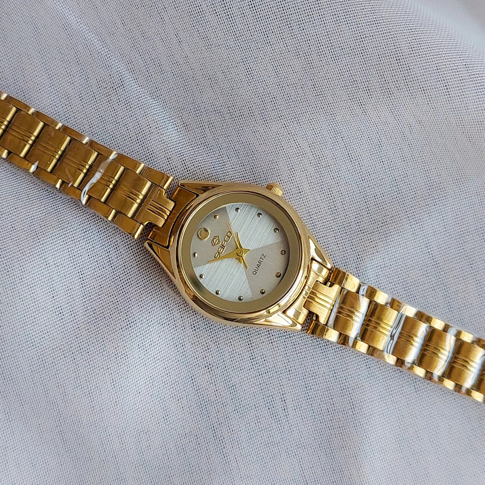 Seifco Watch Circle Silver x Gold