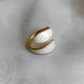 Weave Marble Ring