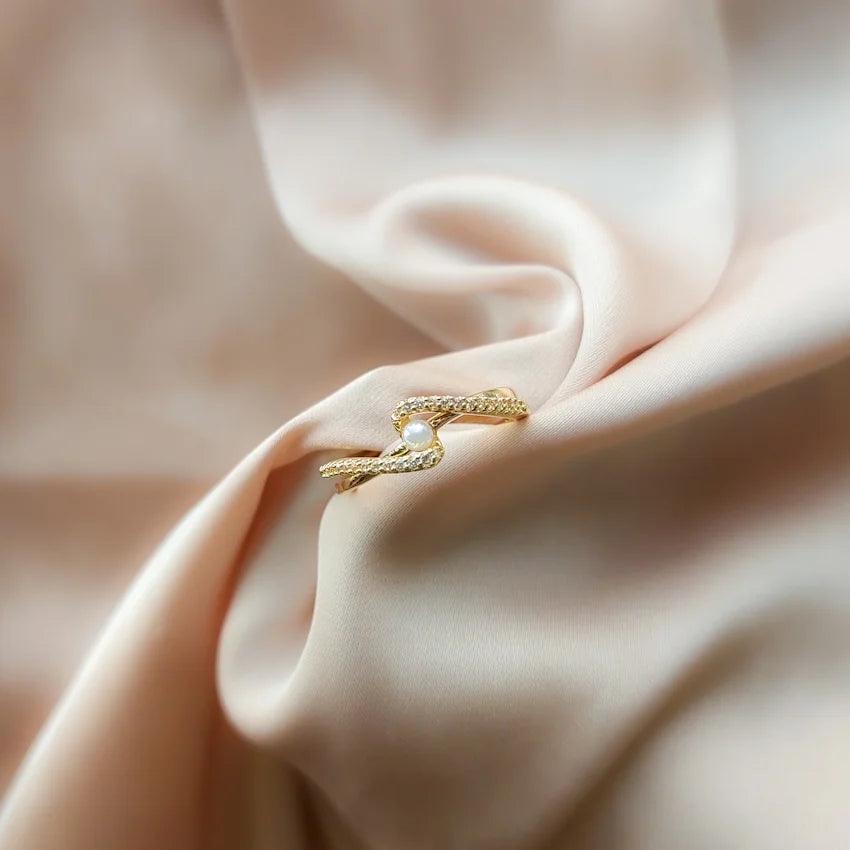 Zircon Adjustable Ring