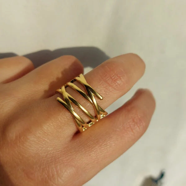 Mixed Adjustable Ring