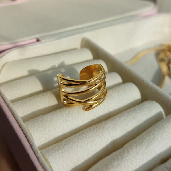 Mixed Adjustable Ring