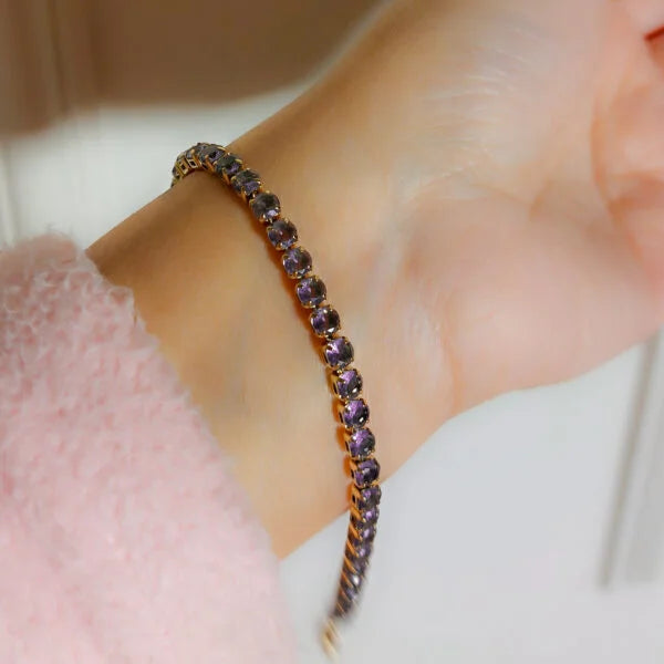Tennis Bracelet Light Purple