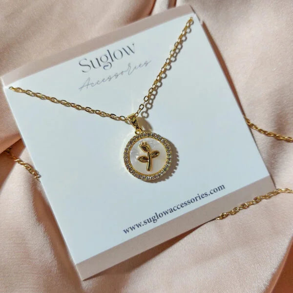 Tulip Flower Necklace