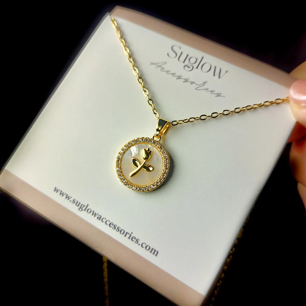 Tulip Flower Necklace