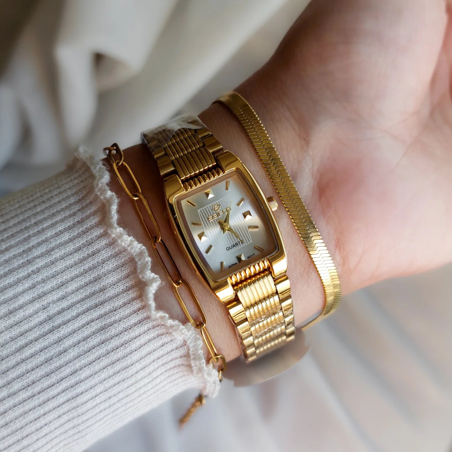 Seifco Gold x Silver Watch