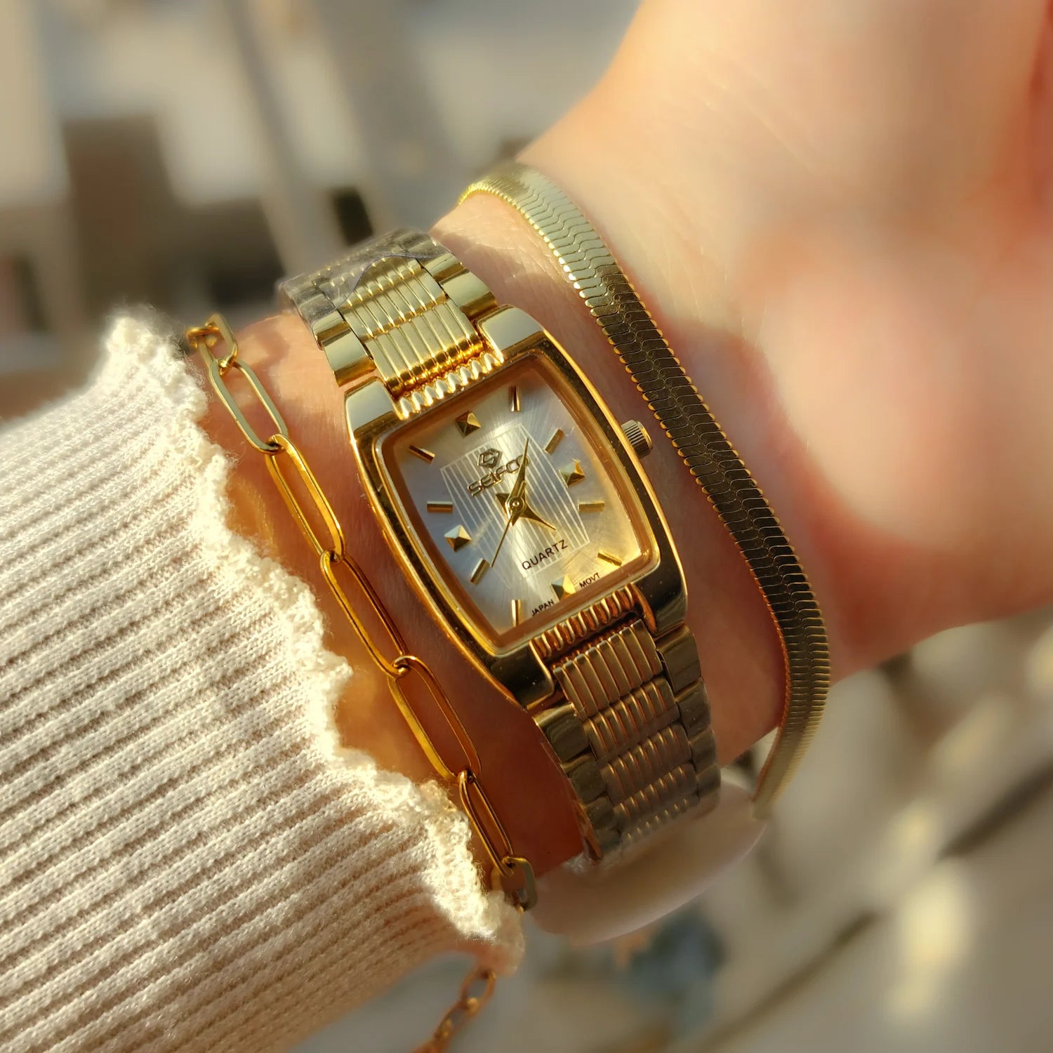 Seifco Gold x Silver Watch