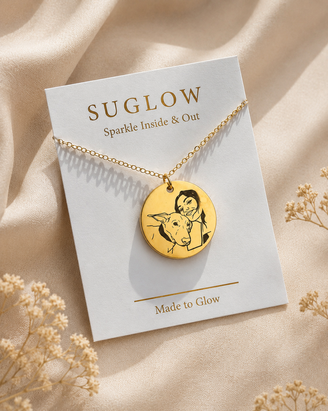 Custom Portrait Necklace
