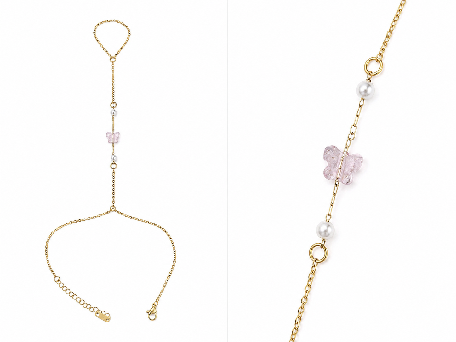 Butterfly Hand Chain
