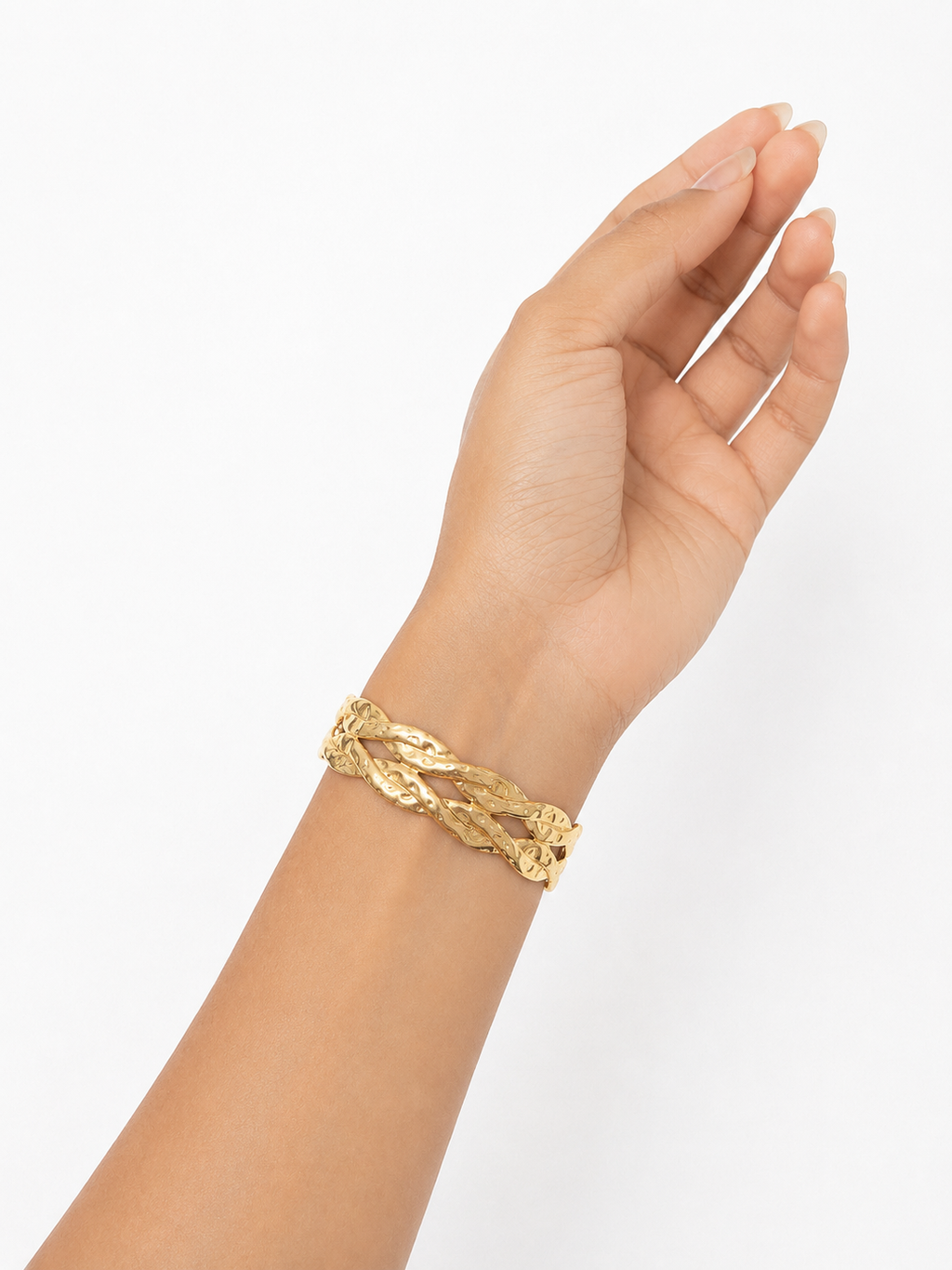 Golden Weave Cuff