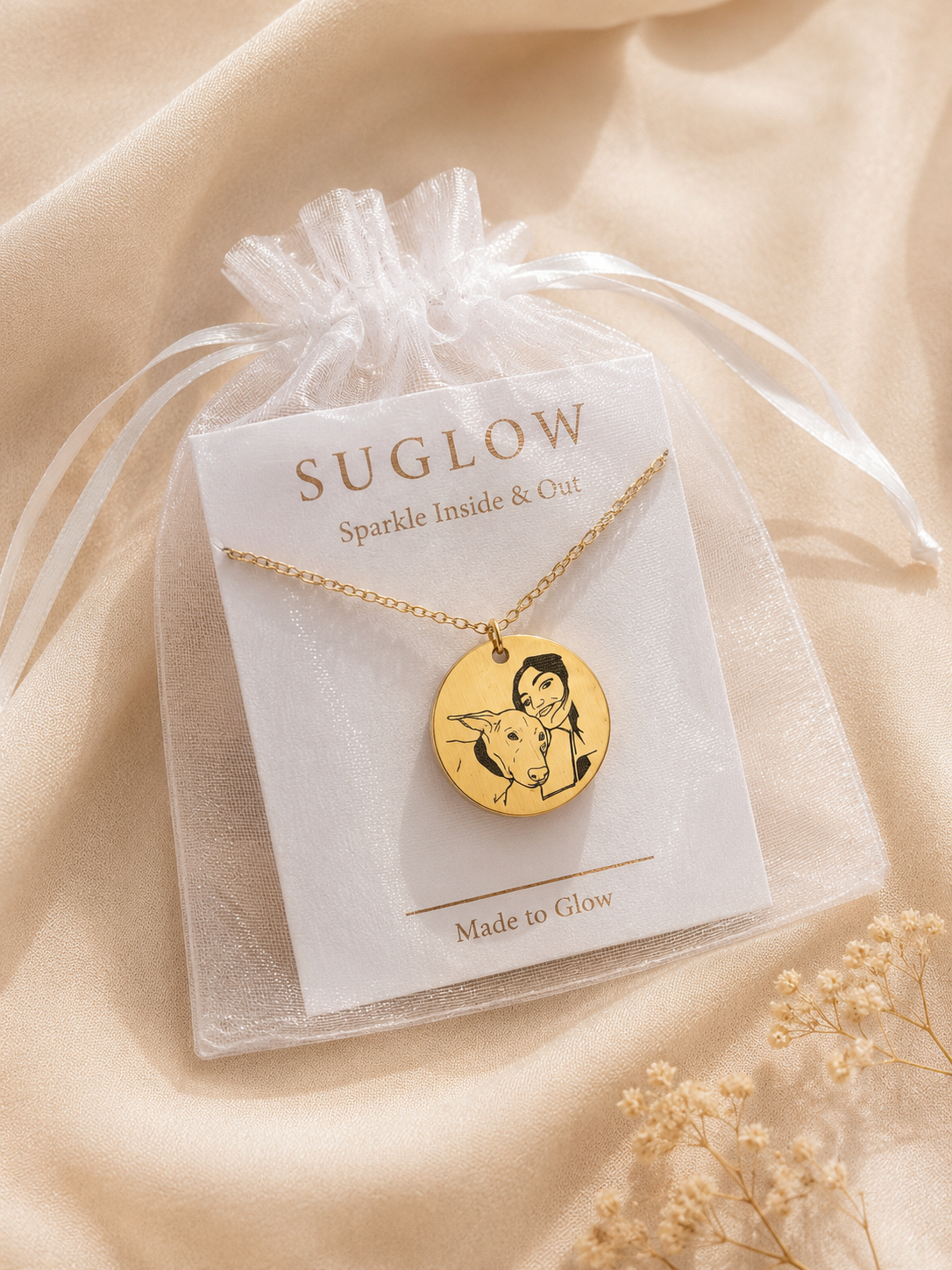 Custom Portrait Necklace