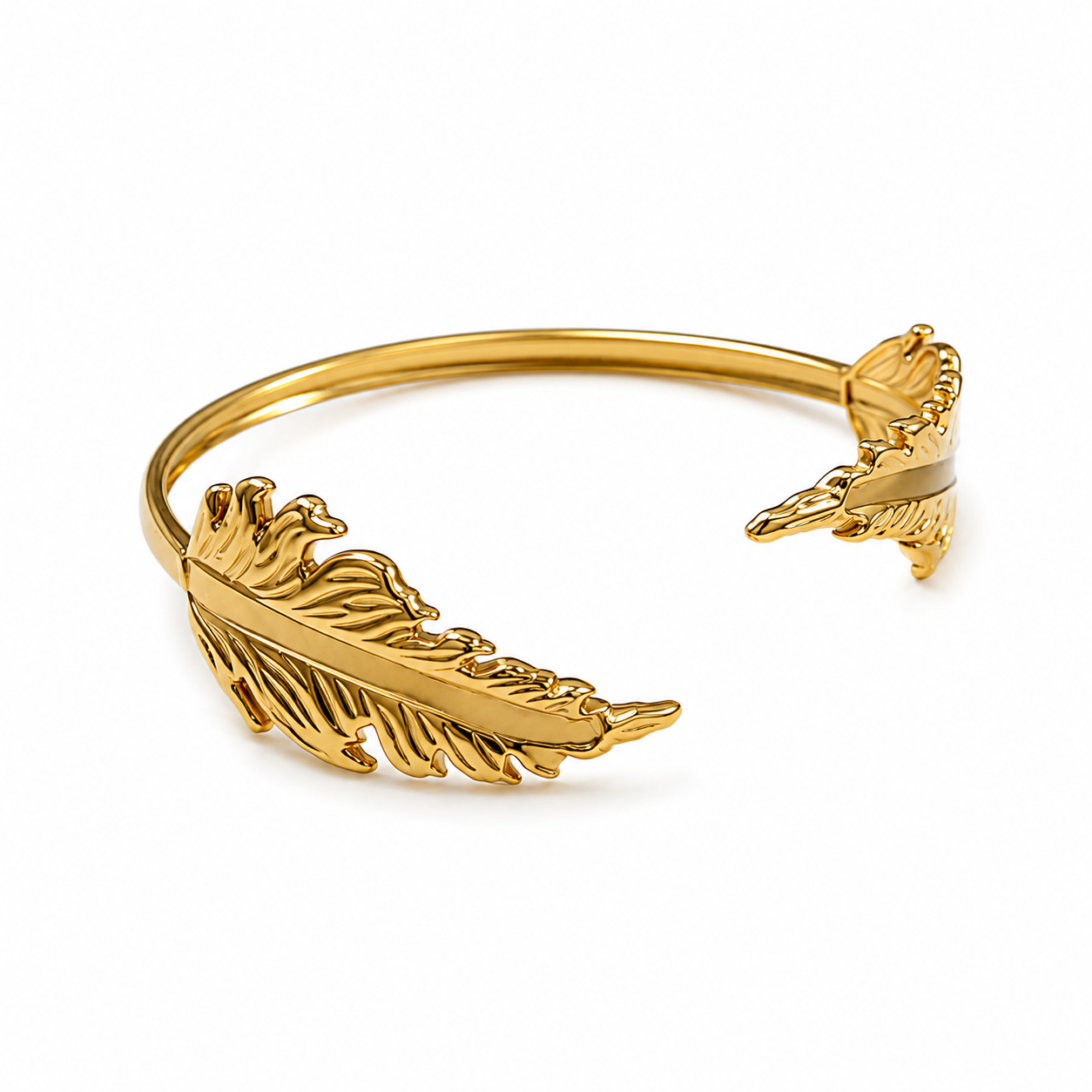 Golden Feather Cuff