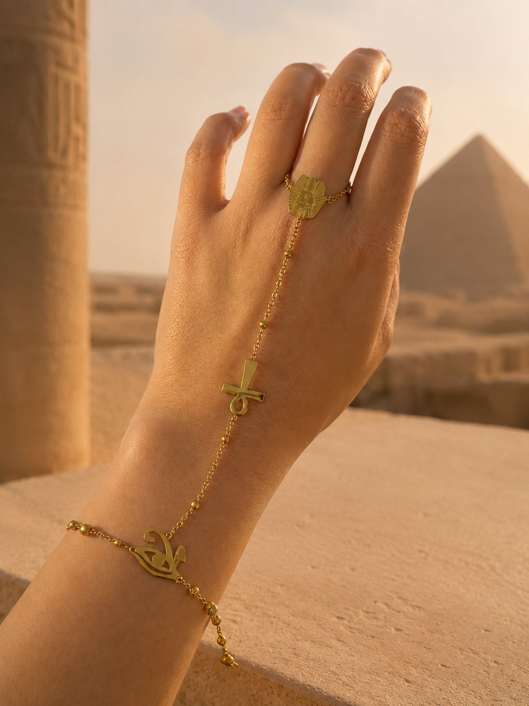 Pharaonic Hand Chain