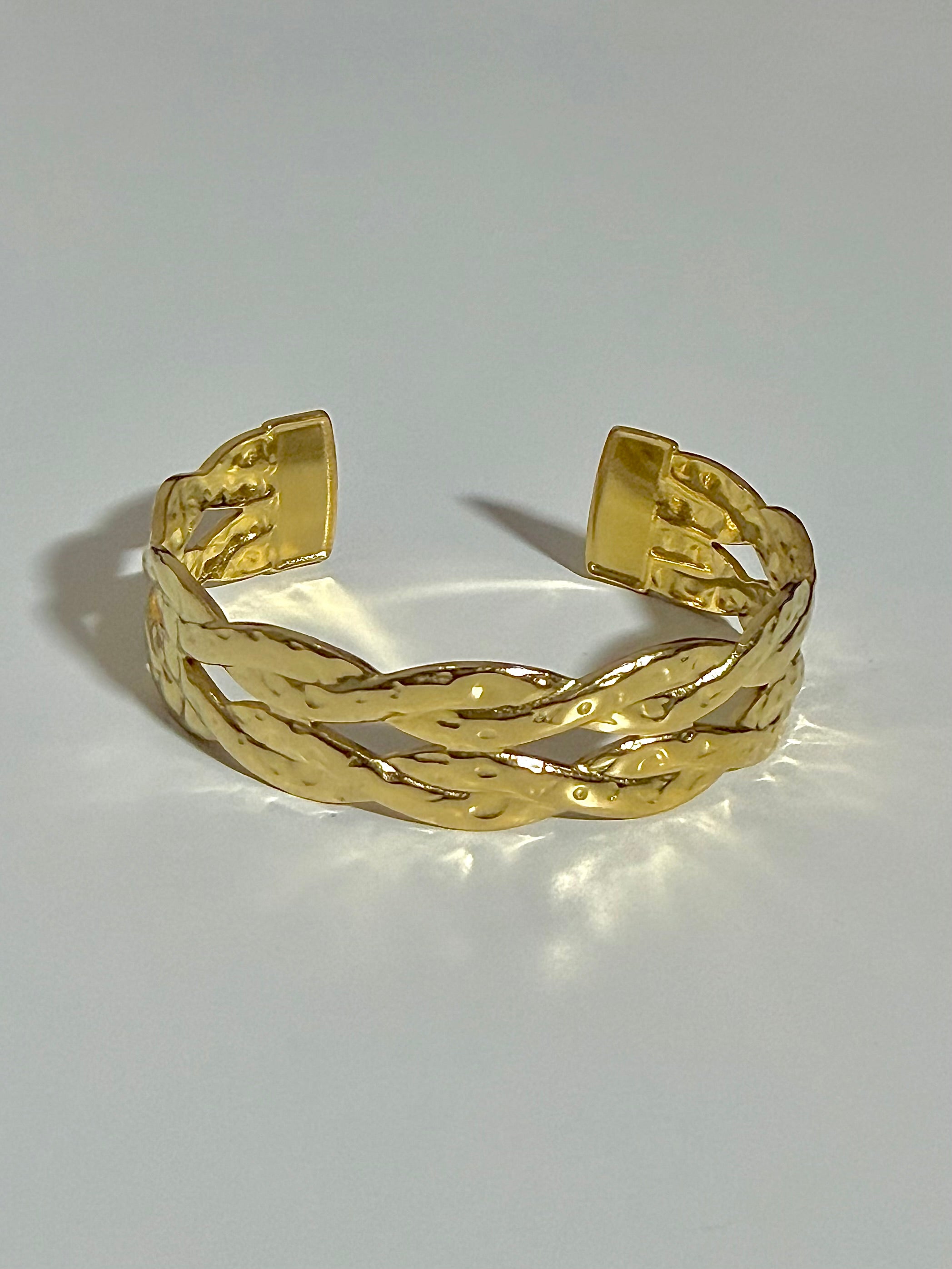 Golden Weave Cuff