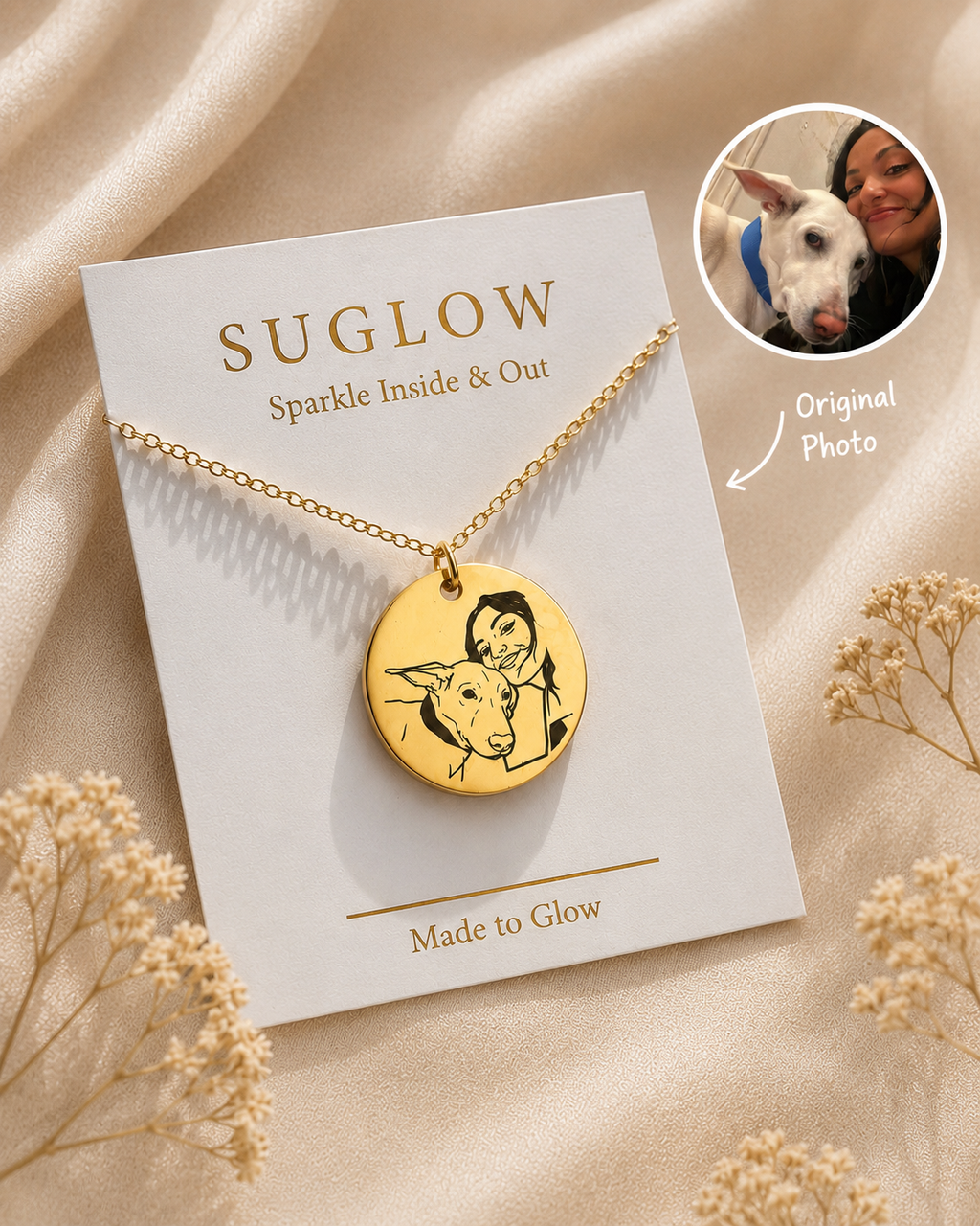 Custom Portrait Necklace