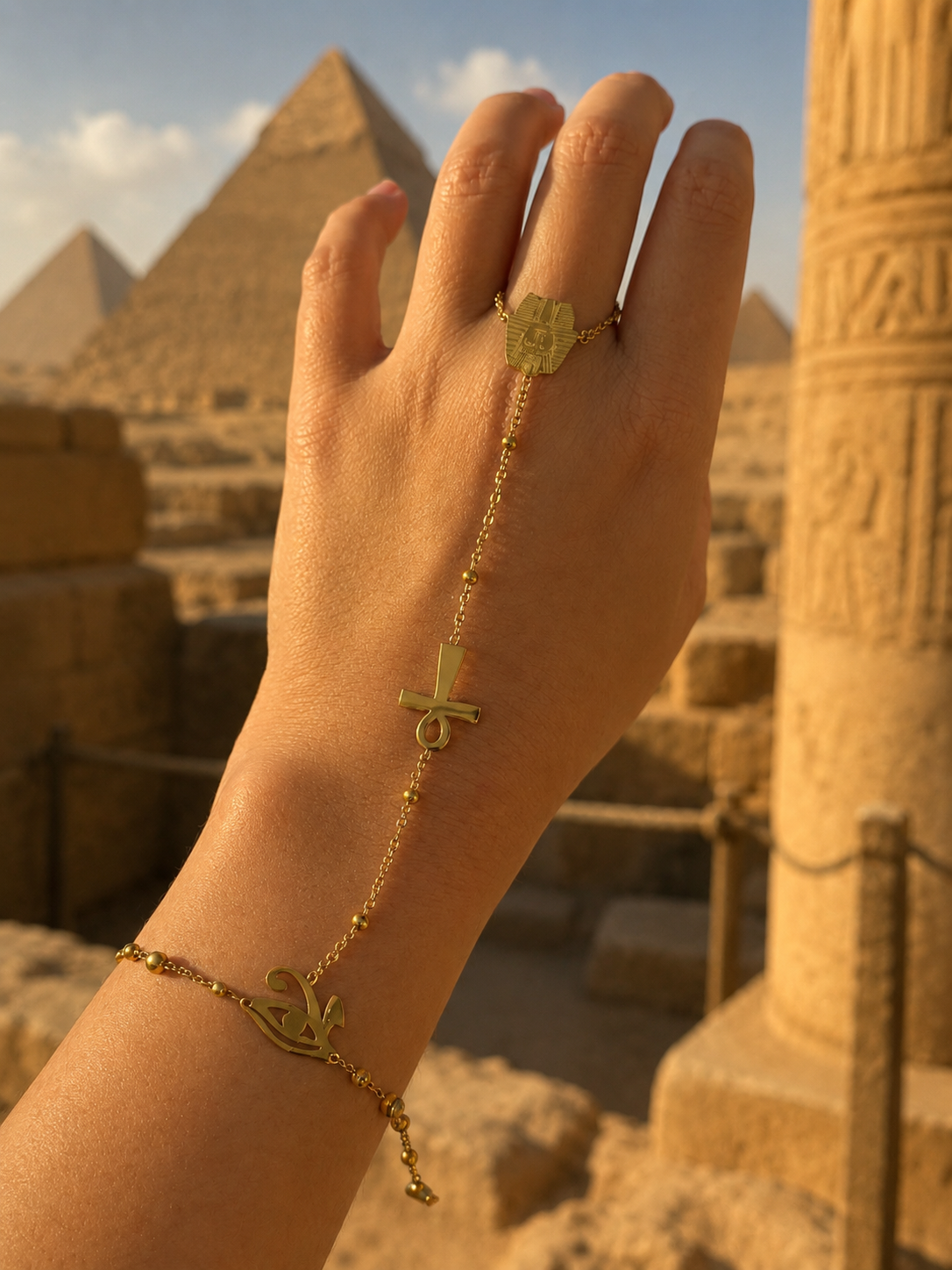 Pharaonic Hand Chain