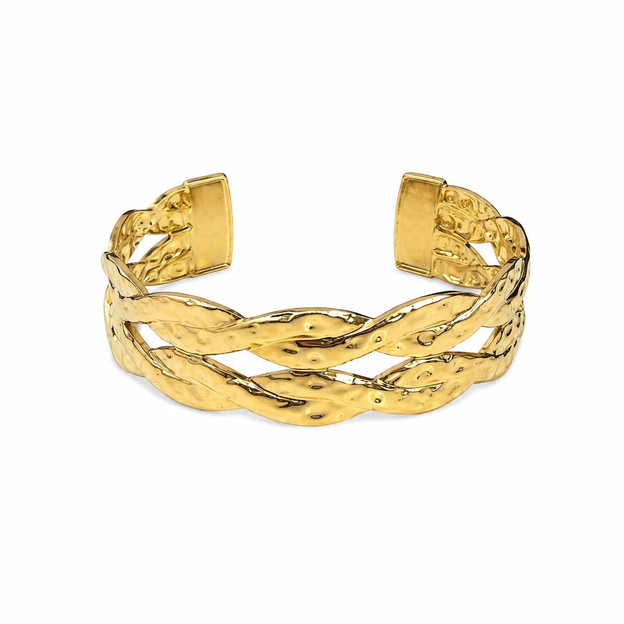 Golden Weave Cuff