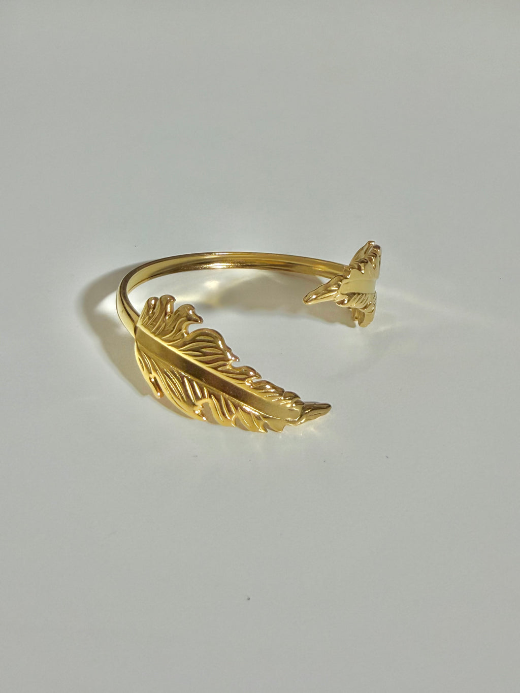 Golden Feather Cuff