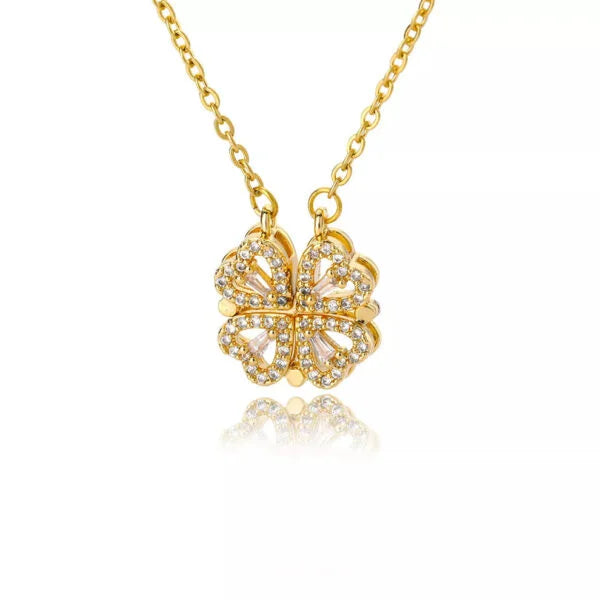 Hearts Flower Necklace