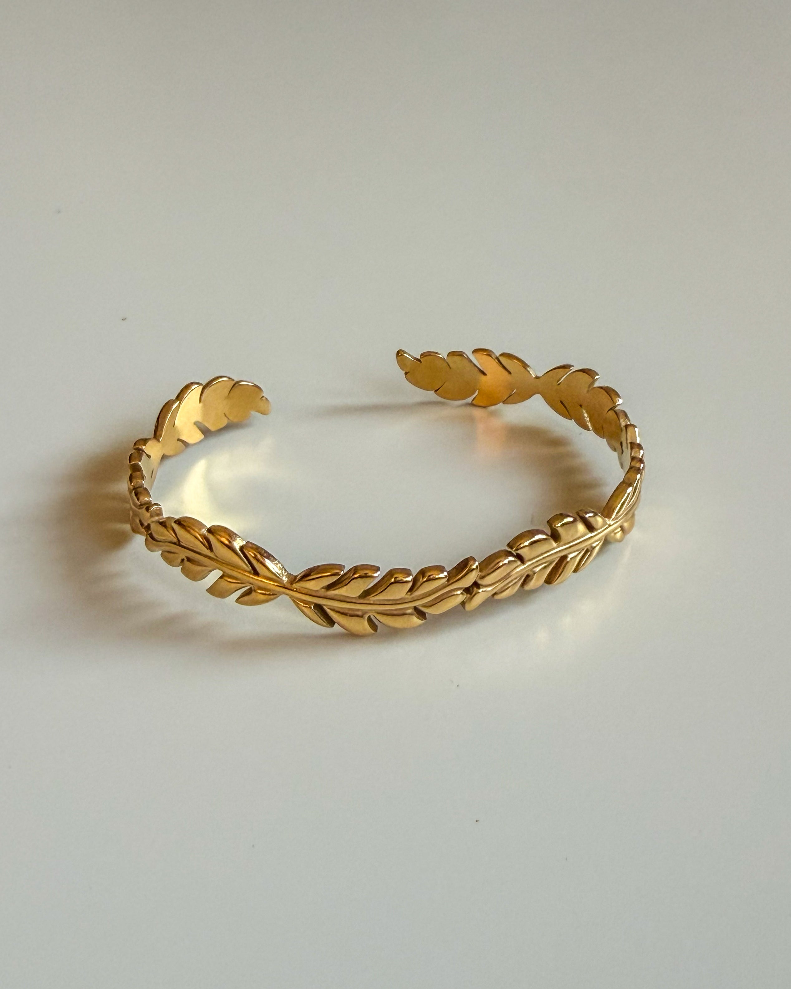 Golden Leaf Bracelet