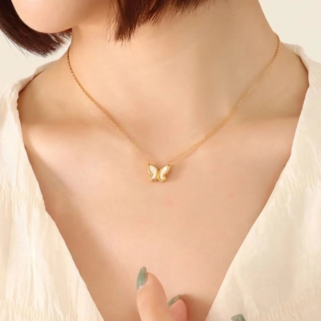 Baby Butterfly Necklace