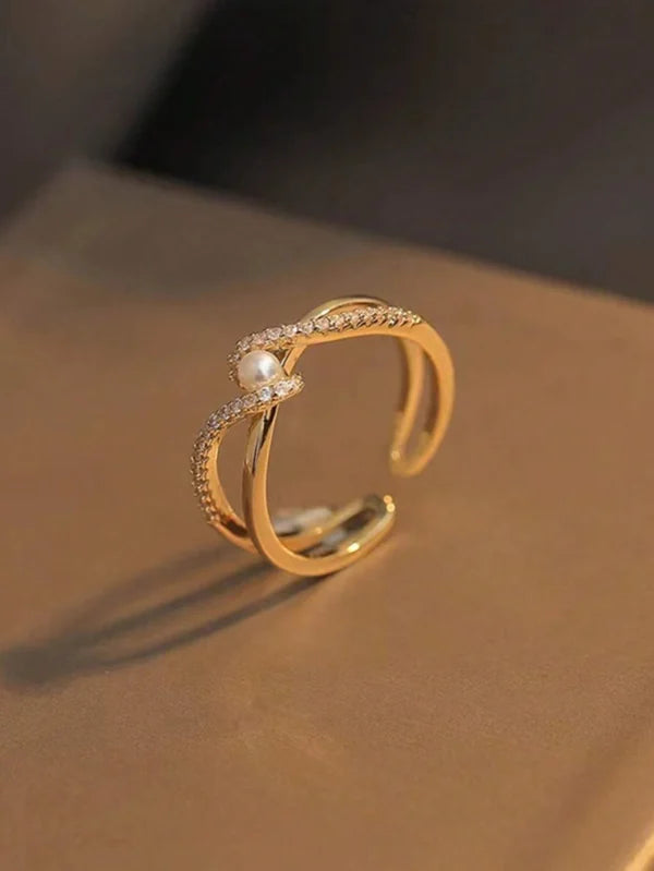 Zircon Adjustable Ring