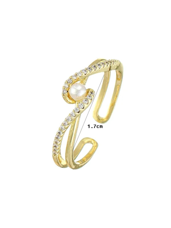 Zircon Adjustable Ring