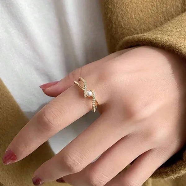 Zircon Adjustable Ring