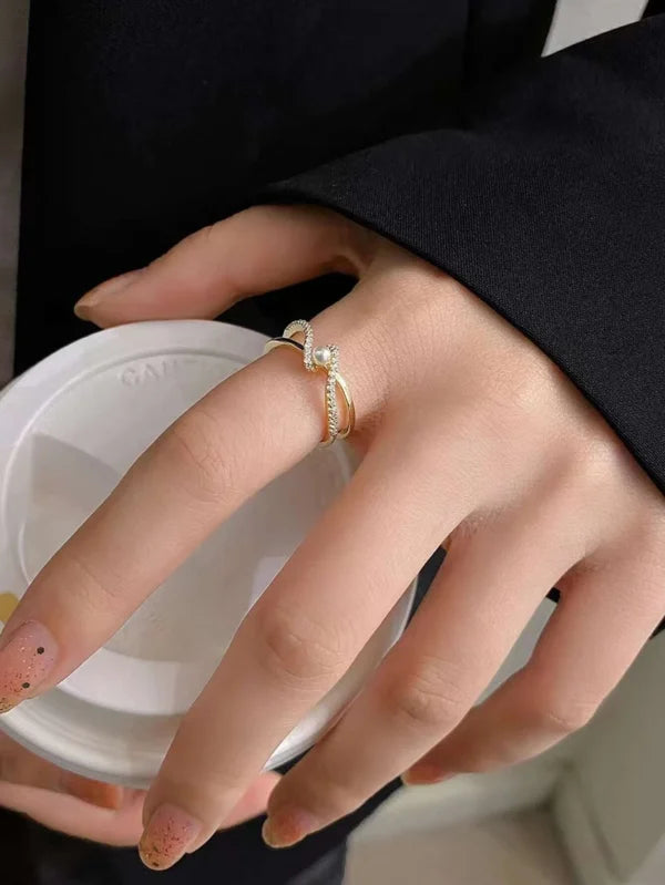 Zircon Adjustable Ring