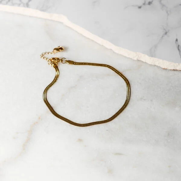 4mm Thickness Herringbone Bracelet