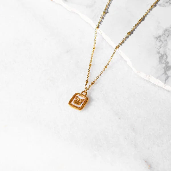 Butterfly Shell Necklace