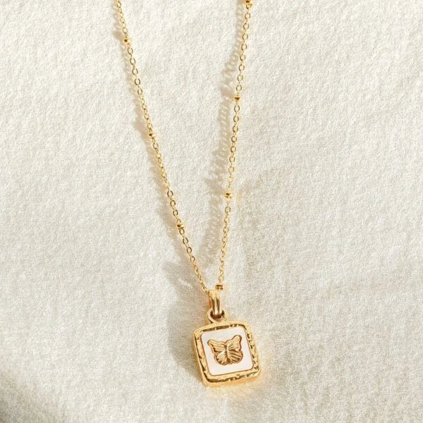 Butterfly Shell Necklace