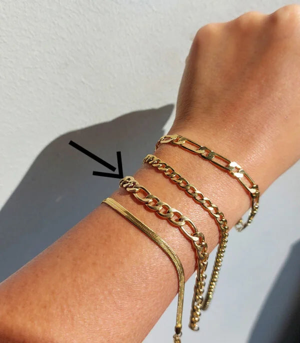 Figaro Chain Bracelet