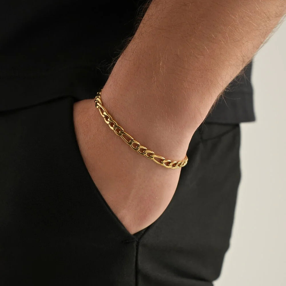 Figaro Chain Bracelet
