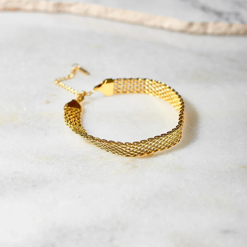 Weave Chain Bracelet