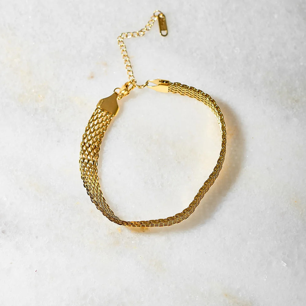 Weave Chain Bracelet