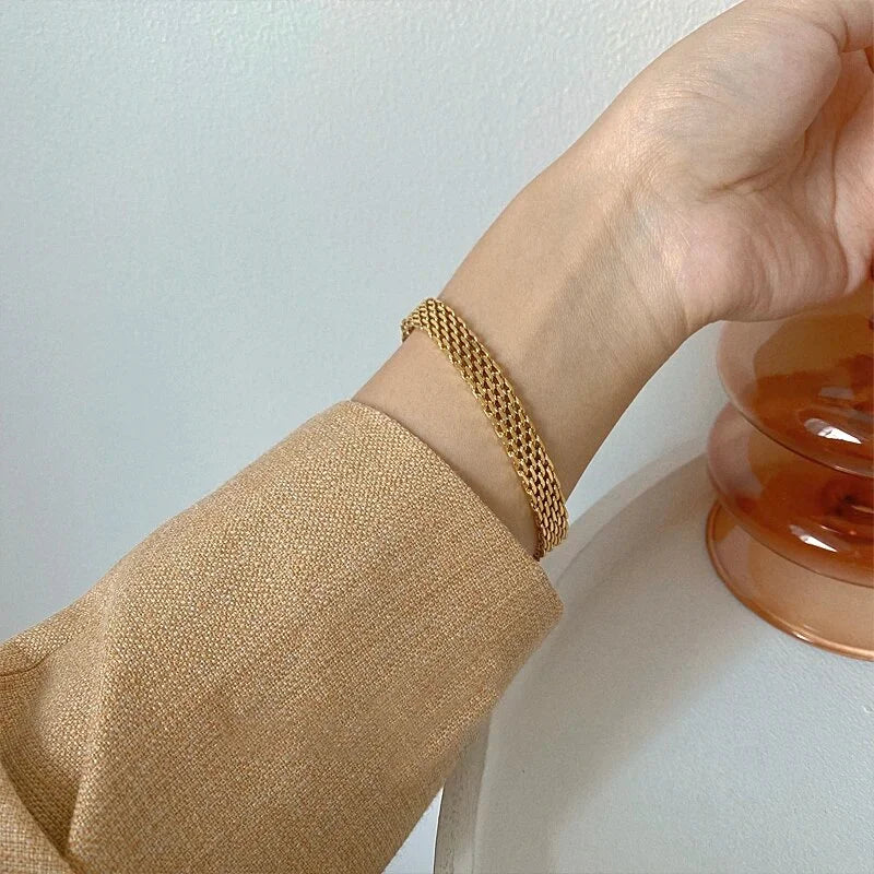 Weave Chain Bracelet
