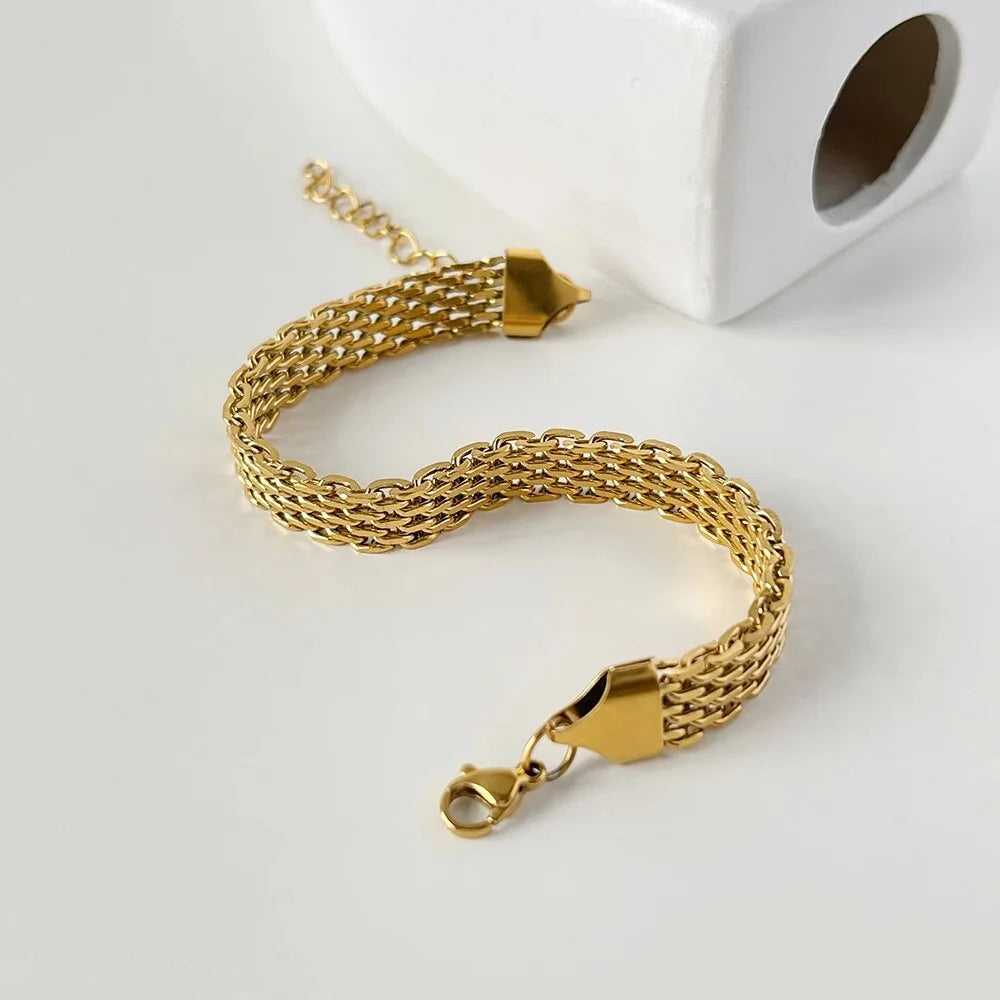 Weave Chain Bracelet